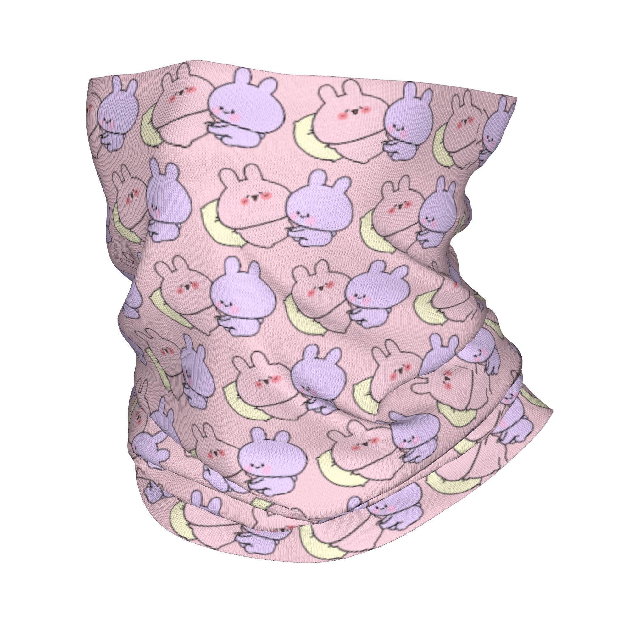 Neck Gaiter Face Cover - Asamimichaan Anime Cartoons Asamimi Bandana Neck