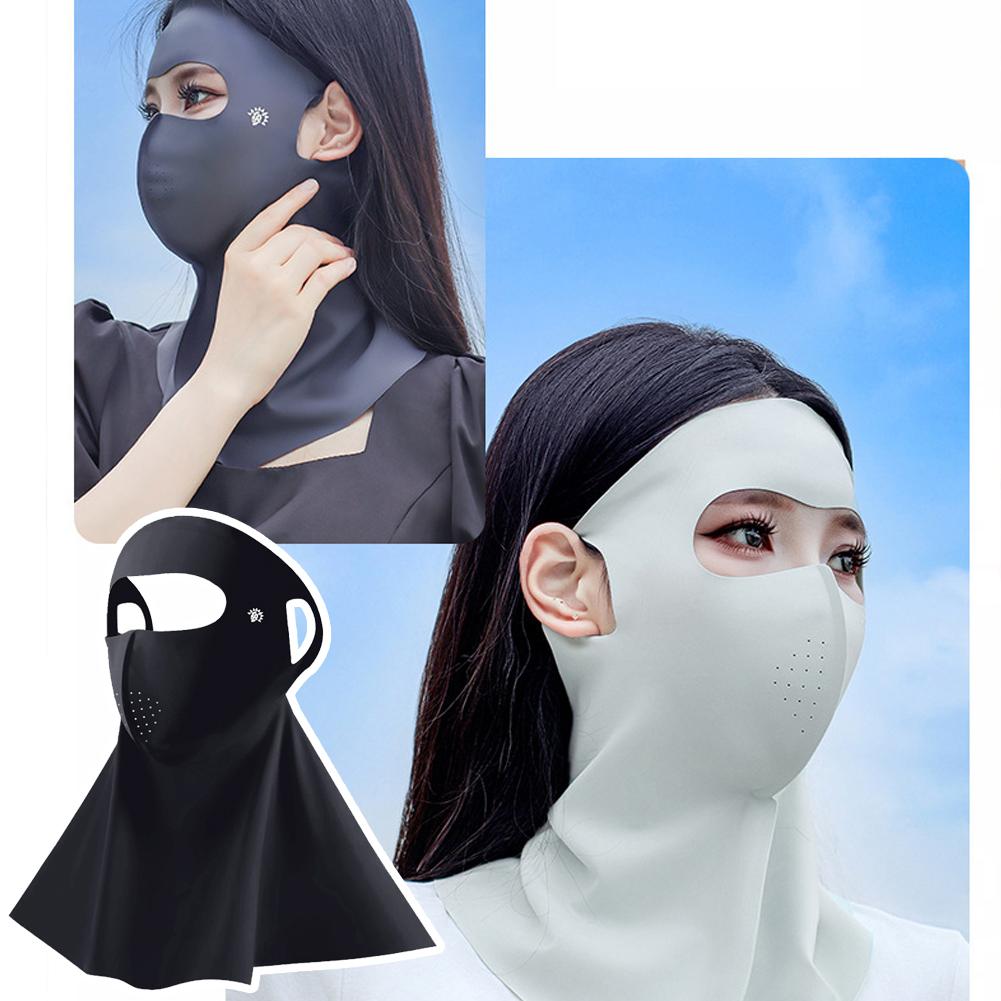Full Face Neck Gaiter Ice Silk - Sports Mask Breathable 评论和价格
